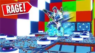 So I played Kenworth's Deathrun Map... [RAGE] (Fortnite Creative)