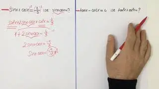 Trigonometrik özdeşlikler ve sadeleştirme 1. Ders (AYT)