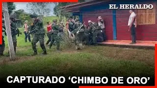 Capturan alias Chimbo de Oro, presunto coord. log&iacute;stico de la estructura &Eacute;ver Castro, de las Farc