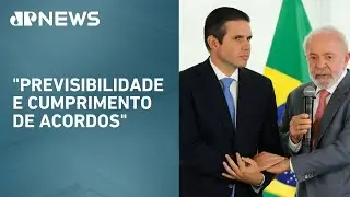 Hugo Motta condiciona apoio a Lula em 2026 a 