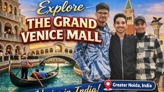 Explore The Grand Venice Mall with my friends 😃
