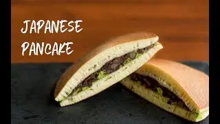 Japanese  red bean pancake（dorayaki）with matcha frosting recipe
