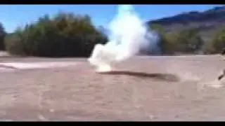 sparklers melting glass/smoke screen