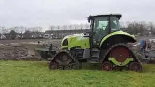 Claas Arion 640 with Zuidberg Tracks