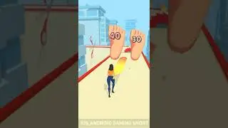 Foot Runner 👣 - Gameplay Lev1 #short