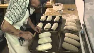 Dad baking Rye bread 09082013