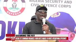 10KM ROUTE MARCH ,NSCDC FCT COMMAND BOOSTS OPERATIONAL EFFICIENCY