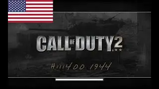 Call of Duty 2 - Walkthrough - [ American Campaign Two: Hill 400 ] (COD 2 Gameplay)