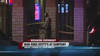 Armed robbery at Dottys