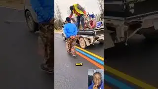 Удивительная креативная дорожная разметка