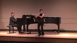 Martin Kennedy, Four Songs I. Ferocious - Alina Windell, flute - Jeremy Samolesky, piano
