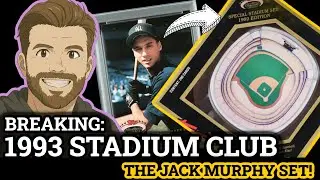 The Hunt for Derek Jeter's Stadium Club Rookie - Breaking a 1993 Jack Murphy Edition Set