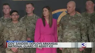 Gov. Sanders deploys Arkansas National Guard to assist ICE