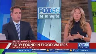 Body found in Nicholas County flash flood waters