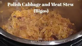 Polish Cabbage & Meat Stew - Bigos | Made by Jane c: