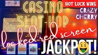 LOCKED RED SCREEN JACKPOT WIN! 🤑 | KICKAPOO LUCKY EAGLE | CASINO 🔥🍀🏆 | VGT ❤️