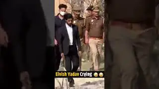 Elvish Yadav Badly Crying In Gautam Buddha Nagar District Court Noida | Elvish Crying #short #shorts