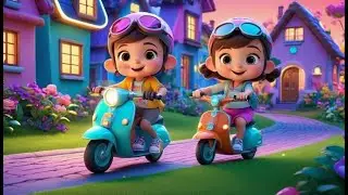 The Scooter Song Let&rsquo;s Roll! | Fun Kids Song | Nursery Rhymes and Preschool Learning