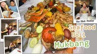 Seafood boil + story time 
