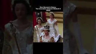 The coronation of Queen Elizabeth Ii