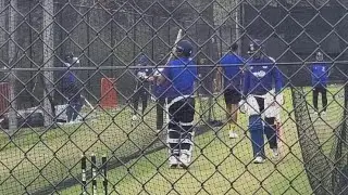 FROM CANBERRA: SHUBMAN GILL VS SANJU SAMSON AT NETS - BATTING PRACTICE - 1ST T20I