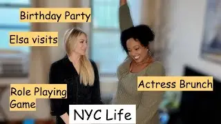 NYC Actor Life: Birthday Bash & Brunch Bonds | Vlog