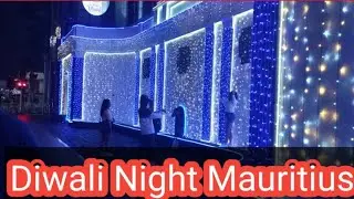Special Diwali Night At Port Louis In Mauritius... Walking Tour 🪔