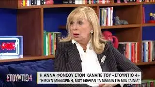 Άννα Φόνσου για Αλίκη Βουγιουκλάκη: «Μου έσκισαν το νυφικό επειδή ήταν δίπλα μου»