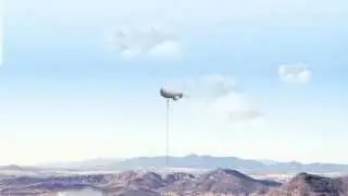 TCOM 74M Strategic Class Aerostat Air Surveillance Animation