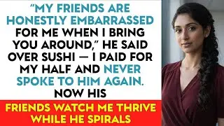 “My Friends Are Honestly Embarrassed for Me When I Bring You Around,” He Said Over Sushi — I Paid..