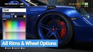 Need For Speed Payback (2017) All Rims, Tires & Brakes