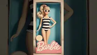 Barbie's Style Evolution #evolution #barbie #ai