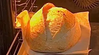 Easy Open Baked Sourdough bread