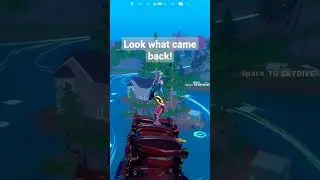 Loot lake is back in Fortnite #lootlake #ogfortnite #fortniteog