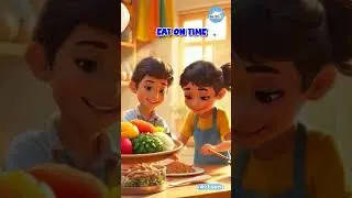 Eat Your Food 🍎🥕 | Healthy Eating Fun Song for Kids! #kidssongs #nurseryrhymes #funforkids #shorts