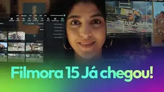 Filmora 15 &mdash; O Futuro da Edi&ccedil;&atilde;o de V&iacute;deo Sem Esfor&ccedil;o | Impulsionado por IA