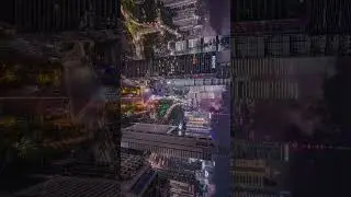 Enjoy the 8K vibrant Nightscape of Shanghai City
