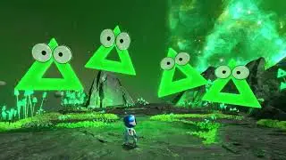 Astro Bot: Tentacle System - Lost Triangle Void | Rescuing Bots