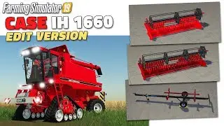 FS19 | [FBM TEAM] CASE IH 1660 (1680) with cutter EDIT - review