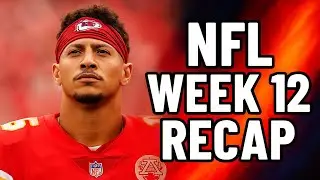 Week 12 NFL Recap - Chiefs Survive, Eagles Melt