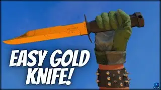 EASY GOLD KNIFE GUIDE // BEST KNIFE CLASS SETUP! (Black Ops Cold War How to unlock Gold Knife Camo?)