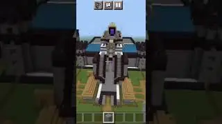 Minecraft Castle build @TechnoGamerz @shorts