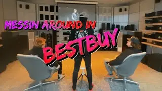 Messin Around At BestBuy With THE GUYS