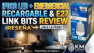 Foco Led y de Emergencia Recargable Link Bits Review