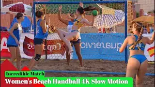 Womens Beach Handball   part 2  4K Slowmotion #handball #slowmotion #trackandfield