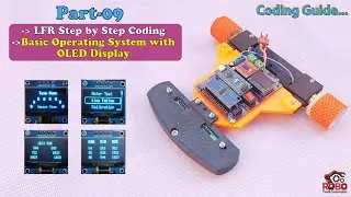 Программирование робота-следопыта с ПИД-регулятором: Часть 9 | Код меню OLED LFR | JLCPCB