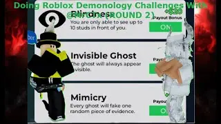Doing Roblox Demonology Challenges With @MrGTx-n9w  (ROUND 2)