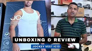 🔥Unboxing & Honest Review🔥Jockey White Vest IC13 | IC Collection Premium Innerwear for Men