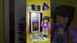 Mouth Elevator VS Sonic.EXE Frog & Knuckles & Alex Reverse Version | Minecraft & Sonic