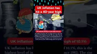UK inflation has hit a 40-year high #uk #britain #inflation